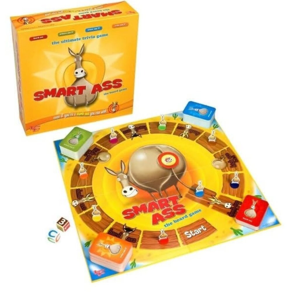 SMART A*S Board Game Trivia 2-8 Players Age 14+ NEW SEALED